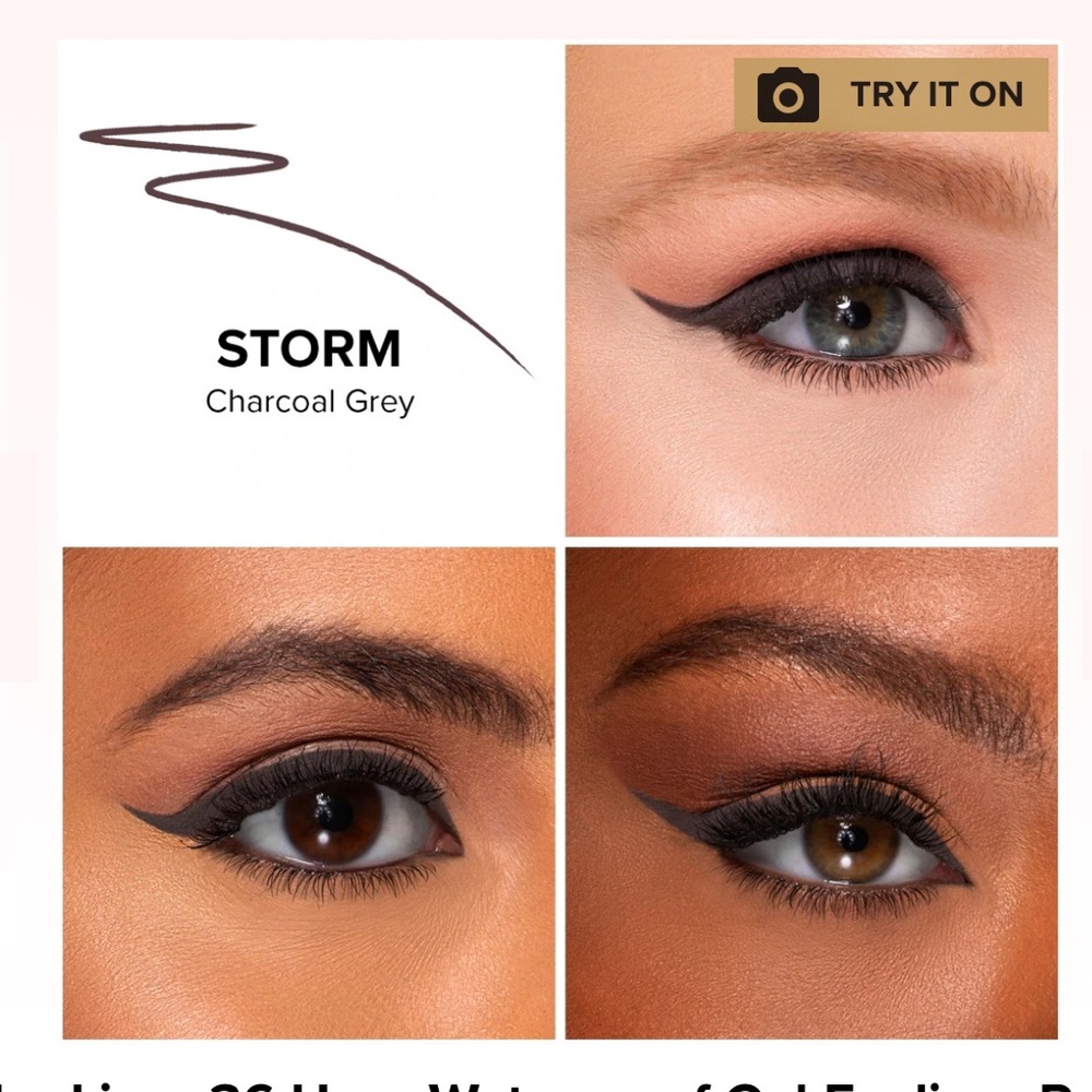Too faced storm grey Killer Liner 36 Hour Waterproof Gel Eyeliner Pencil